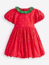 strapless open back dress Boden Pink Tulle Bow Occasion Dress 3 main image 1