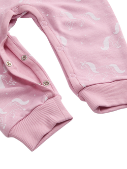 MORI Baby Magic Dungarees, Unicorn Print - view 2, Unicorn Print