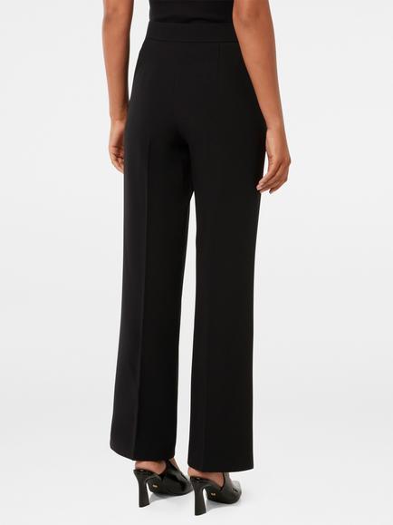 Forever New Marissa Wide Leg Trousers, Black - view 2, Black