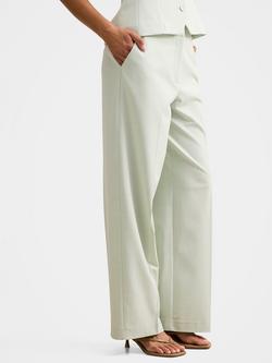 Forever New Veda Wide Leg Trousers, Peppermint - view 2, Peppermint