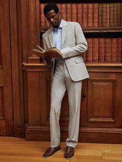 Ben Sherman Signature Twill Blazer, Oatmeal - view 2, Oatmeal