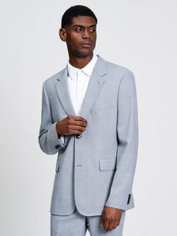 Ben Sherman Prince Of Wales Check Blazer, Light Blue, Light Blue