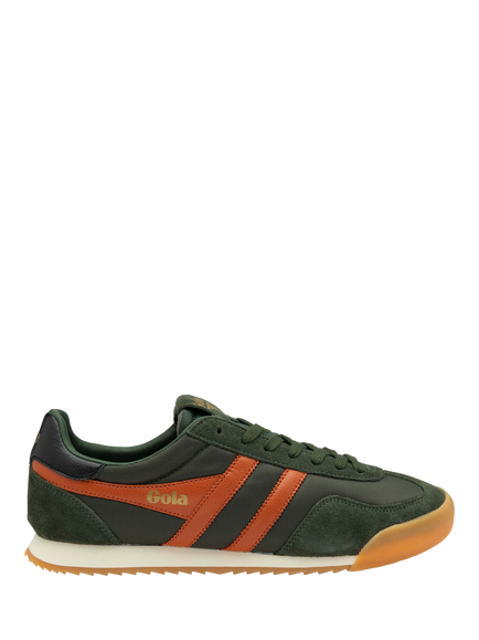Gola Europa Lace Up Trainers, Khaki, Khaki