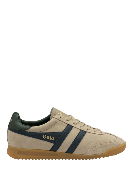 Gola Torpedo Suede Trainers, Bone/Navy/Tobacco/Off White, Bone/Navy/Tobacco/Off White