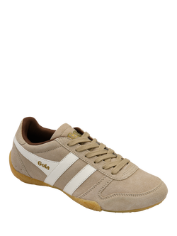 Gola Classics Chase Suede Trainers, Off White - view 2, Off White