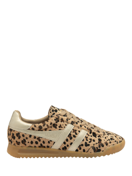 Gola Classics Torpedo Safari Leather Trainers, Leopard, Leopard