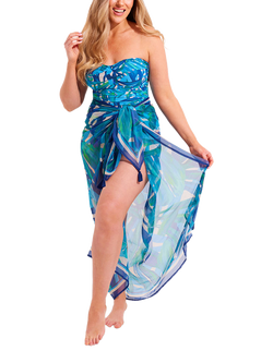 Seaspray St Lucia Pareo, Blue/Multi, Blue/Multi
