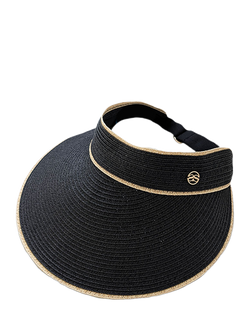 Seaspray Sascha Visor, Natural/Black, Natural/Black