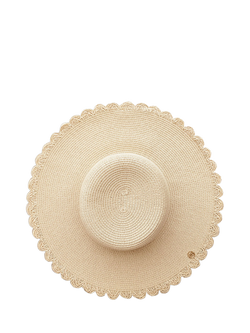 Seaspray Elizabeth Sun Hat, Natural, Natural