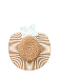 Seaspray Pamela Sun Hat, Natural/White, Natural/White