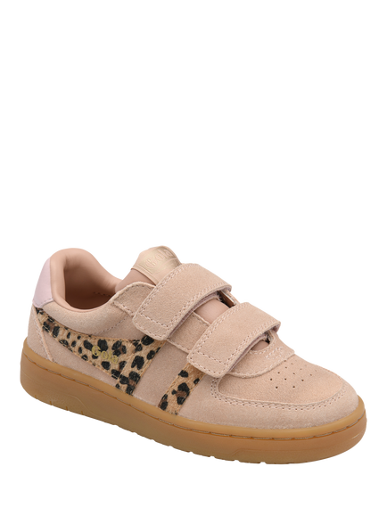 Gola Kids' Hawk Safari Strap Trainers, Multi - view 2, Multi