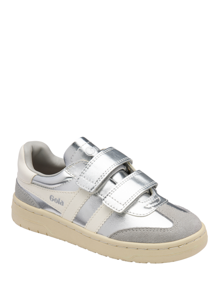 Gola Kids' Viper Glimmer Strap, Silver Multi - view 2, Silver Multi