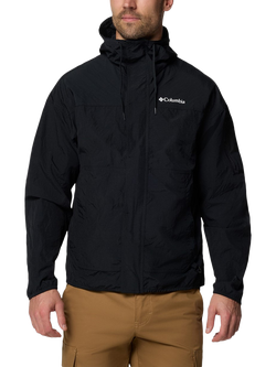 Columbia Mwn's Challenger II Windbreaker Jacket, Black, Black