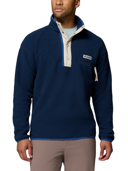 Columbia Helvetia II Half Snap Fleece, Collegiate Navy, Collegiate Navy
