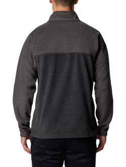 Columbia Men's Steens Mountain Half-Snap Soft Fleece Top - view 2, Charcoal Heather
