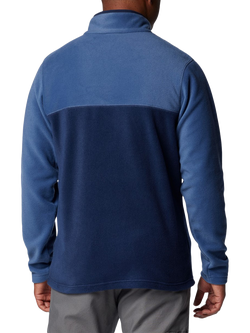 Columbia Men's Steens Mountain Half-Snap Soft Fleece Top - view 2, Navy/Dark Mountain
