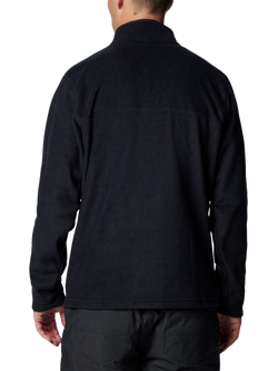 Columbia Men's Steens Mountain Half-Snap Soft Fleece Top - view 2, Black