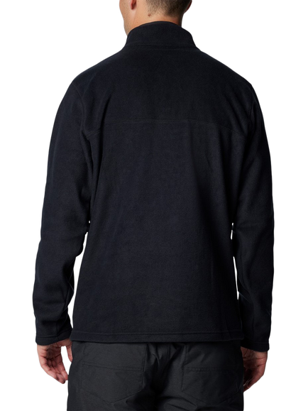 Columbia Men's Steens Mountain Half-Snap Soft Fleece Top - view 2, Black
