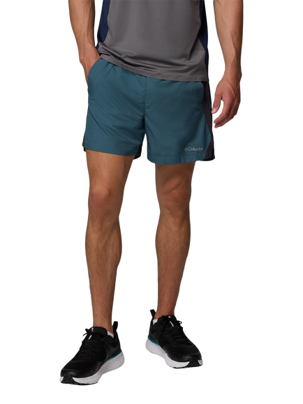 Columbia Men's Three Pitch Shorts, Everblue/Shark