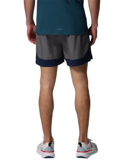 Columbia Men's Three Pitch Shorts - view 2, Grey/Navy