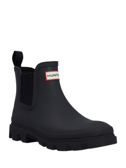 Hunter Downpour Chelsea Boots - view 2, Black