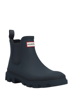 Hunter Downpour Chelsea Boots - view 2, Hunter Navy