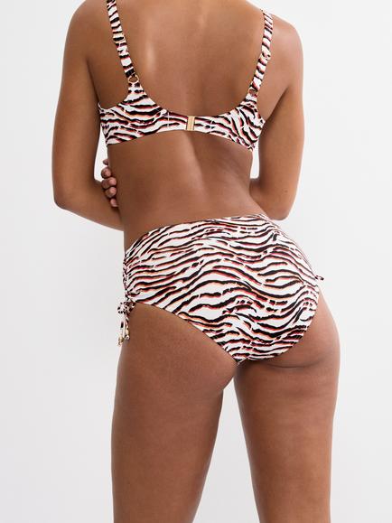 Triumph Summer Wild Maxi Bikini Bottoms, White/Multi - view 2, White/Multi
