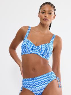 Triumph Mix & Match Summer Underwired Bikini Top, Light Blue, Light Blue