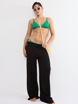 Triumph Summer Sunset Triangle Bikini Top, Palm Green - view 2, Palm Green