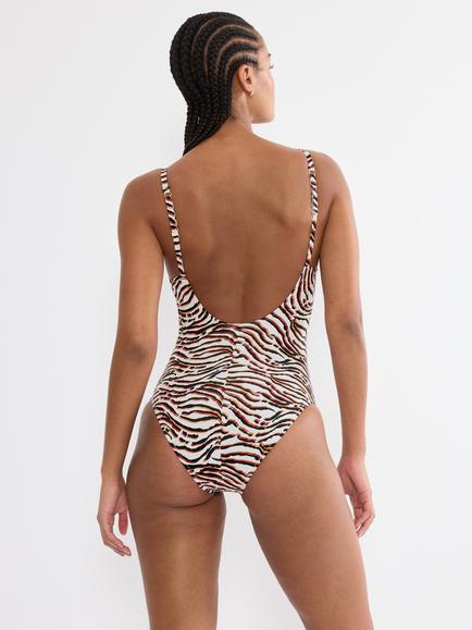 Triumph Summer Wild Swimsuit, White/Multi - view 2, White/Multi