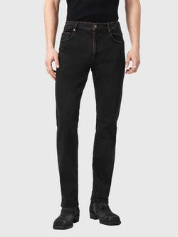 AllSaints Sid Ultra Skinny Fit Mid Rise Jeans, Brown, Brown