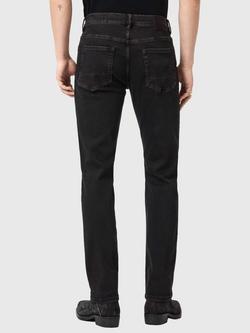 AllSaints Sid Ultra Skinny Fit Mid Rise Jeans, Brown - view 2, Brown