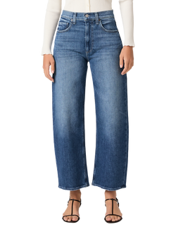 PAIGE Arellia High Rise Barrel Leg Ankle Jeans, Stoneview - view 2, Stoneview