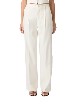 PAIGE Westin High Rise Wide Leg Trousers, White - view 2, White