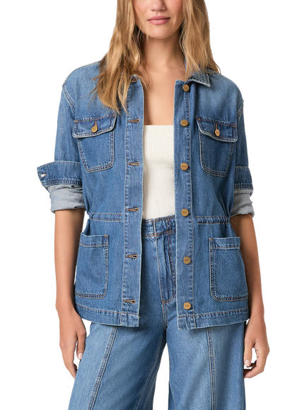 PAIGE Clarke Denim Jacket, La Verne, La Verne