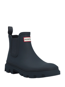 Hunter Downpour Chelsea Boots - view 2, Hunter Navy