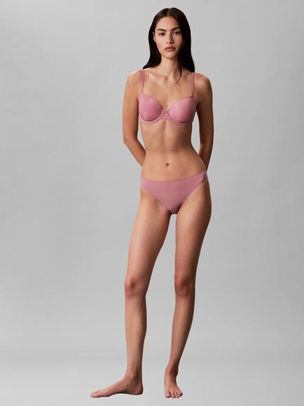 Calvin Klein Perfectly Fit Ultralight Bikini Knickers, Soft Mauve - view 2, Soft Mauve