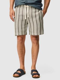 Rodd & Gunn Laurels Resort Stripe Cotton Blend Shorts, Sage