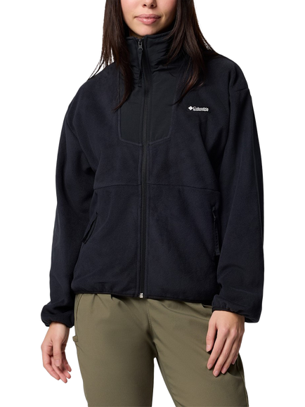 Columbia Sequoia Grove Full Zip Fleece, Black, Black