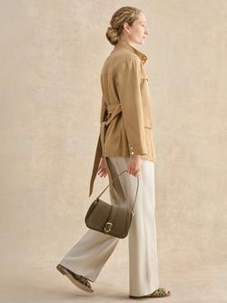 Hobbs Wren Suede Crossbody Bag, Olive - view 2, Dark Olive