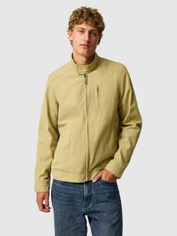 Rodd & Gunn Armitage Cotton Twill Harrington Jacket, Natural