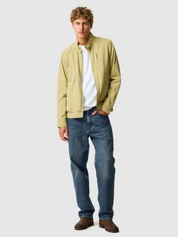 Rodd & Gunn Armitage Cotton Twill Harrington Jacket - view 2, Natural