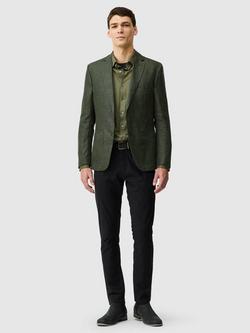 Rodd & Gunn The Cascades Linen Blend Slim Fit Blazer - view 2, Bayleaf