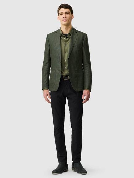 Rodd & Gunn The Cascades Linen Blend Slim Fit Blazer - view 2, Bayleaf