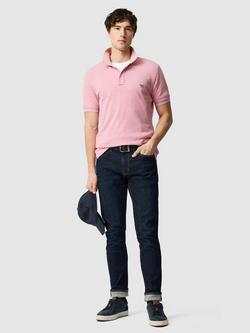 Rodd & Gunn The Gunn Cotton Slim Fit Short Sleeve Polo Shirt - view 2, Coral