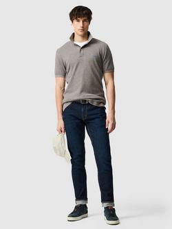 Rodd & Gunn The Gunn Cotton Slim Fit Short Sleeve Polo Shirt - view 2, Mocha