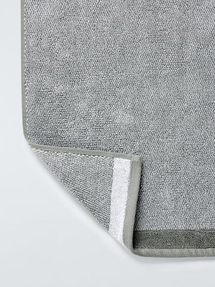 John Lewis Egyptian Cotton Marl Towels - view 2, Dove Grey / White