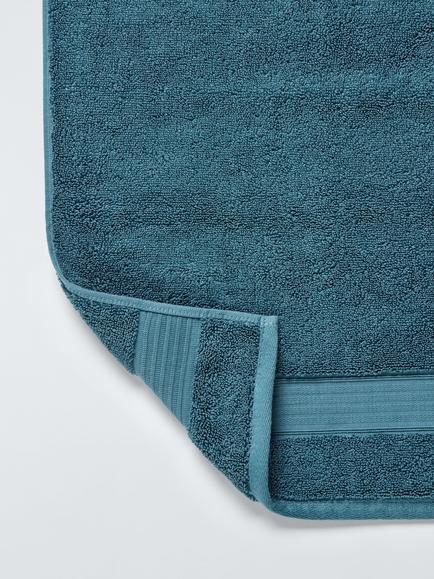 John Lewis Egyptian Cotton Signature Towels - view 2, Loch Blue
