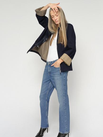 MOS MOSH Fallon Hardware Jacket, Salute Navy - view 2, Salute Navy