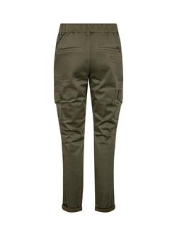 MOS MOSH Gilles Tima Cargo Trousers - view 2, Olive Night
